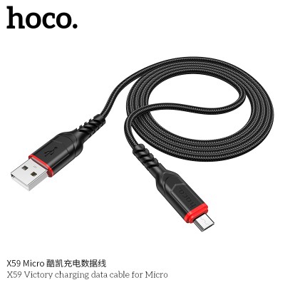 Hoco X59 Cable De Datos De Carga De Victoria Para Micro