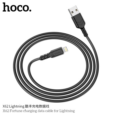 Hoco X62 Cable De Datos De Carga De Fortuna Para Ip