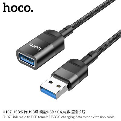 Hoco U107 Cable Alargador Tipo Usb Macho A Usb Hembra Usb3.0