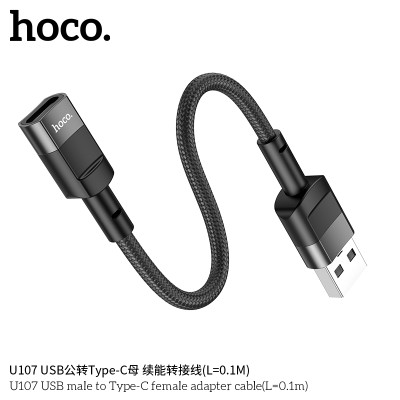 Hoco U107 Cable Otg Usb A Tipo C