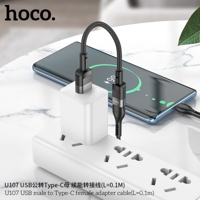 Hoco U107 Cable Otg Usb A Tipo C