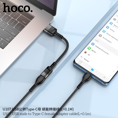 Hoco U107 Cable Otg Usb A Tipo C