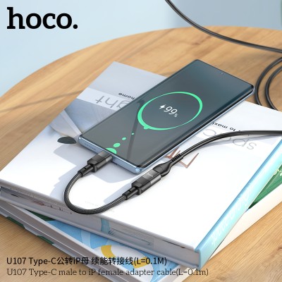 Hoco U107 Cable Otg Tipo C A Ip