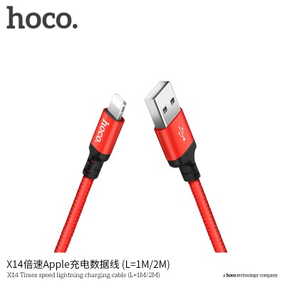 Hoco X14 Cable De Carga Rapida Para Ip L 1M