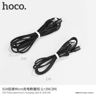 Hoco X14 Cable Micro De Carga Rapida L 1M