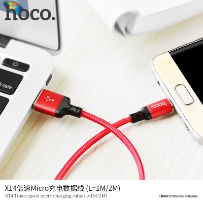 Hoco X14 Cable Micro De Carga Rapida L 1M