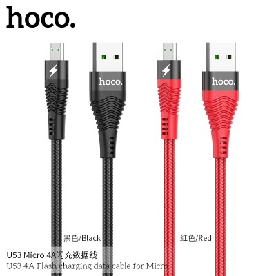 Hoco U53 Cable De Datos De Carga Flash Para Micro