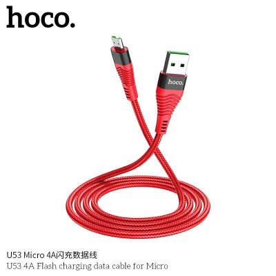 Hoco U53 Cable De Datos De Carga Flash Para Micro