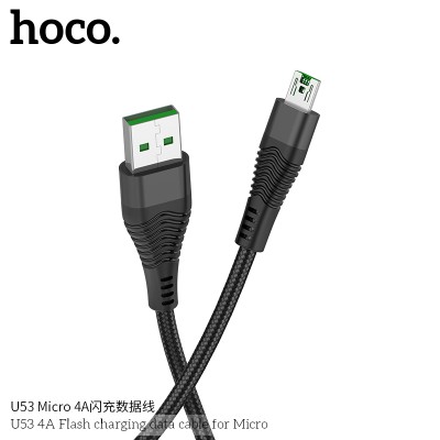 Hoco U53 Cable De Datos De Carga Flash Para Micro