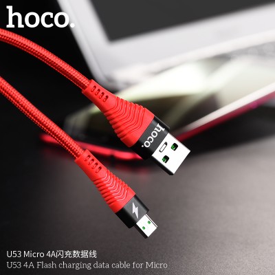 Hoco U53 Cable De Datos De Carga Flash Para Micro