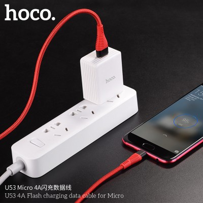 Hoco U53 Cable De Datos De Carga Flash Para Micro