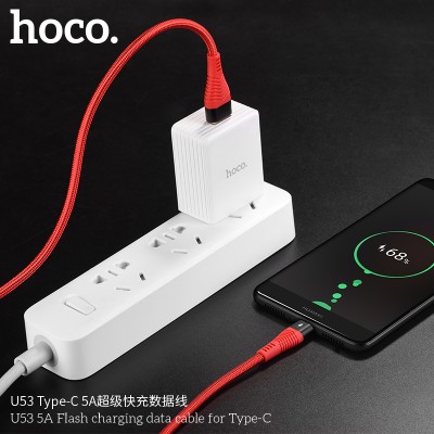 Hoco U53 Cable De Datos De Carga Flash Para Type-C