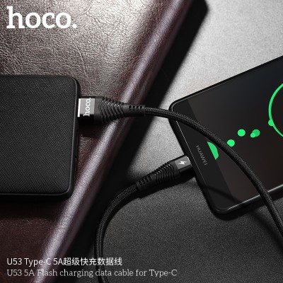 Hoco U53 Cable De Datos De Carga Flash Para Type-C