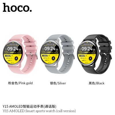 Hoco Y15 Reloj Deportivo Inteligente Amoled (Versión De Llamada)