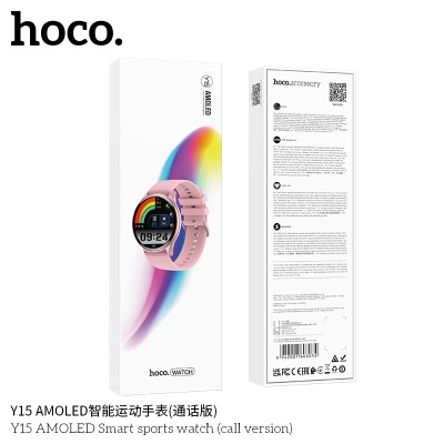 Hoco Y15 Reloj Deportivo Inteligente Amoled (Versión De Llamada)