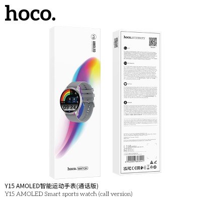 Hoco Y15 Reloj Deportivo Inteligente Amoled (Versión De Llamada)