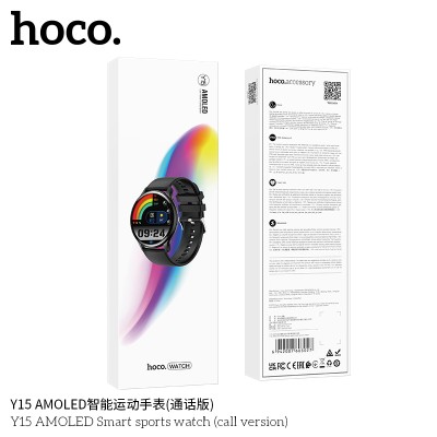 Hoco Y15 Reloj Deportivo Inteligente Amoled (Versión De Llamada)