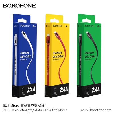 Borofone Bu8 Glory Cable De Datos De Carga Para Micro