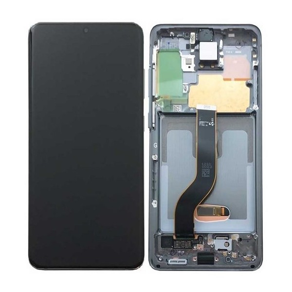 Pantalla Completa Original Servicepack Para Samsung S9 Plus G965 Con Marco Gris