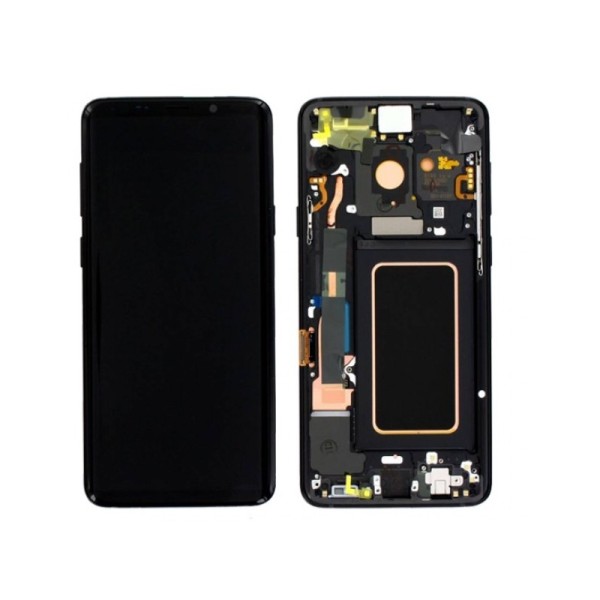 Pantalla Completa Original Servicepack Para Samsung S8 G950 Con Marco Negra