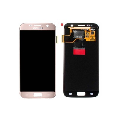 Pantalla Completa Original Servicepack Para Samsung S7 Rosa G930