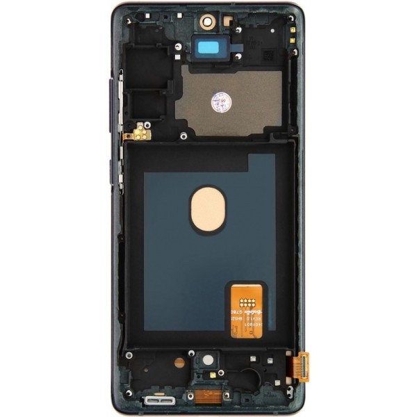 Pantalla Completa Original Servicepack Para Samsung S20 Fe G780 G781 Con Marco Negra /Azul Marino