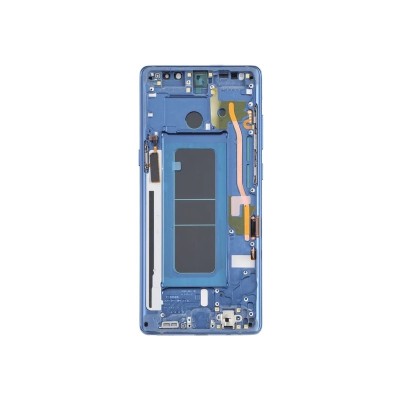 Pantalla Completa Original Servicepack Para Samsung Note 8 N950 Con Marco Azul