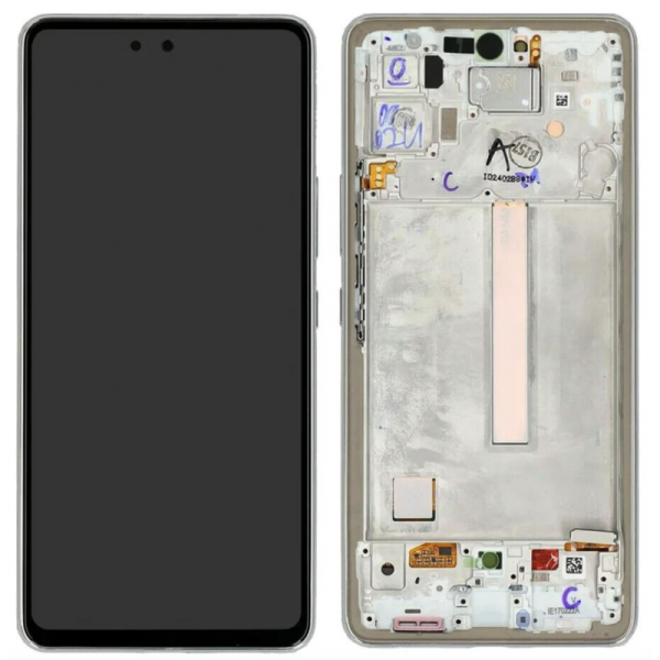 Pantalla Completa Original Servicepack Para Samsung A536 / A53 5G Con Marco Oro