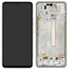 Pantalla Completa ⚫Original⚫ Servicepack Para Samsung A536 / A53 5G Con Marco Oro
