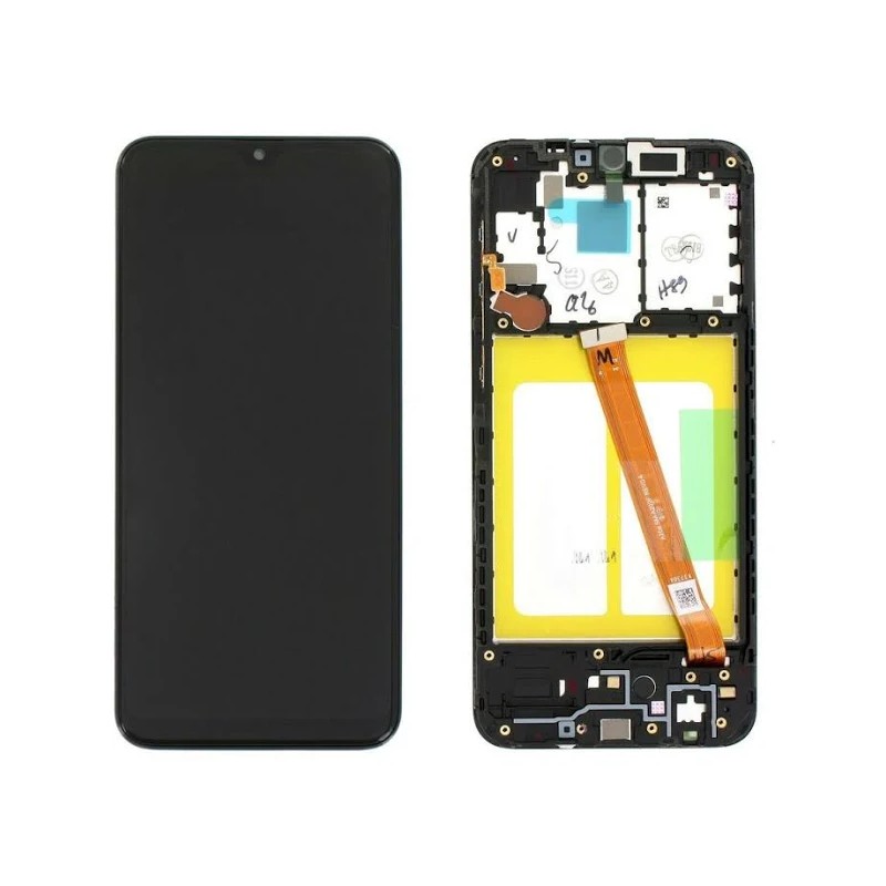 Pantalla Completa ⚫Original⚫ Servicepack Para Samsung A20E /A202F 『Con Marco』