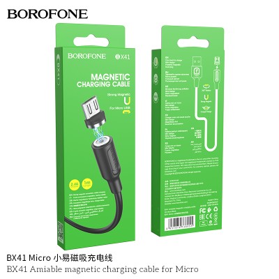 Borofone Bx41 Cable De Carga Magnética Amable Para Micro