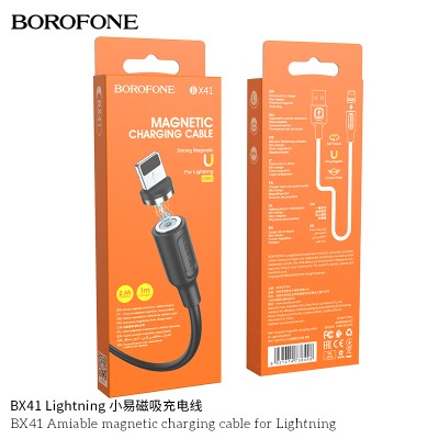 Borofone Bx41 Cable De Carga Magnética Amable Para Ip