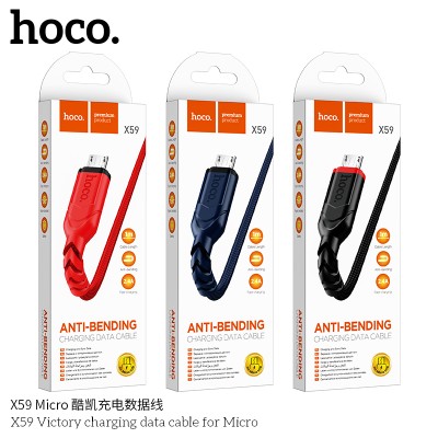 Hoco X59 Cable De Datos De Carga De Victoria Para Micro