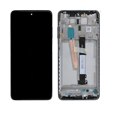 Pantalla Completa Original Reparada Para Xiaomi Poco X3 (Pocophone X3 Nfc) Con Marco Negra