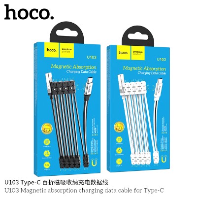 Hoco U103 Cable De Datos De Carga De Absorción Magnética Para Tipo-C