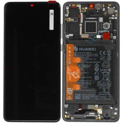 Pantalla Completa Original Servicepack Para Huawei P30Con Marco Negro 