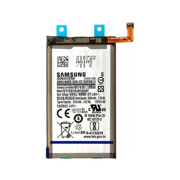 Bateria Para Samsung Z Fold 3-Eb-Bf926Aby(PEQUEÑA)