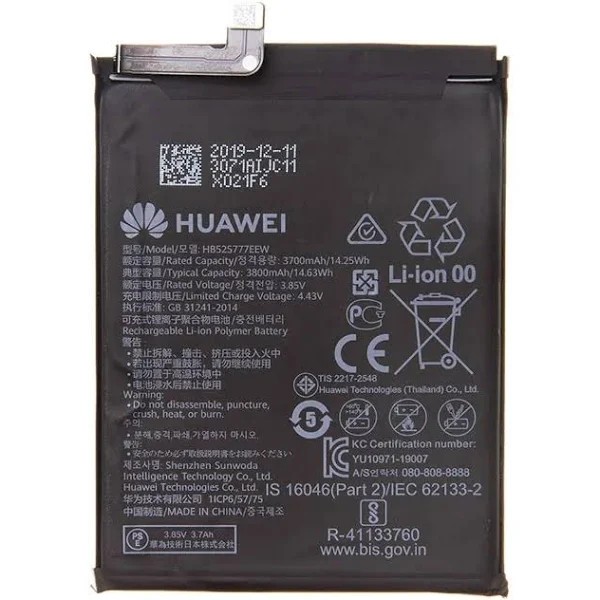 Bateria Para Huawei P40 3700Mah -Hb525777Eew