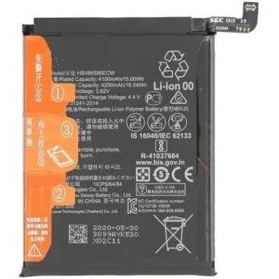 Bateria Para Huawei P40 Lite / Mate 30 / V30 / Nova 6 4100Mah -Hb486586Ecw