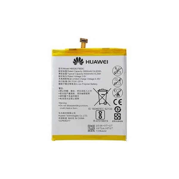 Bateria Para Huawei Y6 Pro 3900Mah -Hb526379Ebc