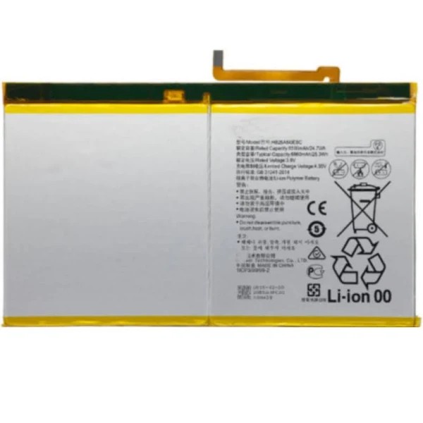 Bateria Para Huawei Mediapad M2 / M3 Lite 10.1 6660Mah -Hb26A5I0Ebc