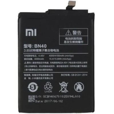 Bateria Para Redmi 4 Pro -Bn40