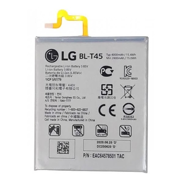 Bateria Para Lg K50S 2019 / X540 De 4000Mah -Bl-T45