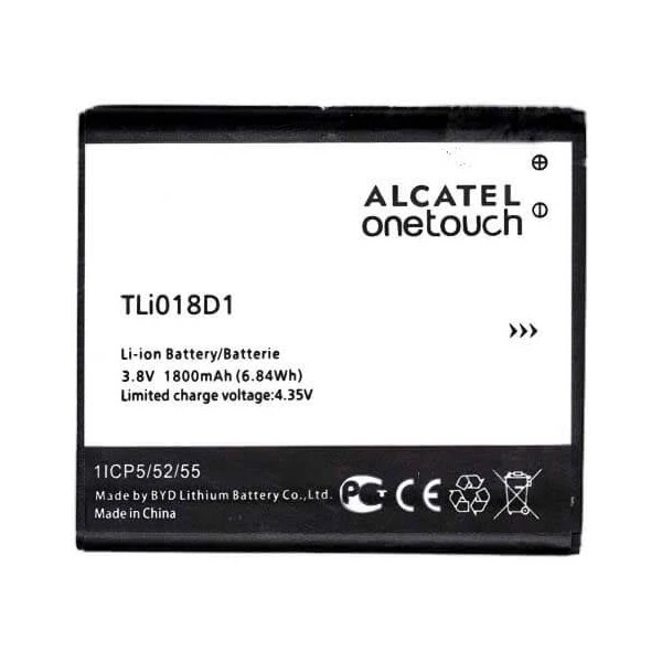 Bateria Para Alcatel One Touch Pop D5 5038D / Dual 5038X / 5015D 1800Mah -Tli018D1