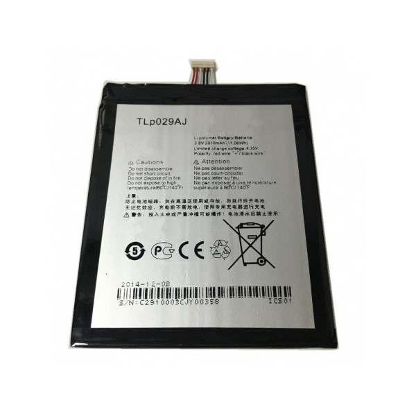 Bateria Para Alcatel One Touch Idol 3 5.5 6045F 6045K 6045Y 2910Mah -Tlp029A2-S Tlp029Aj