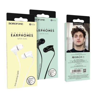 Borofone Bm26 Aurphones Universal Con Micrófono