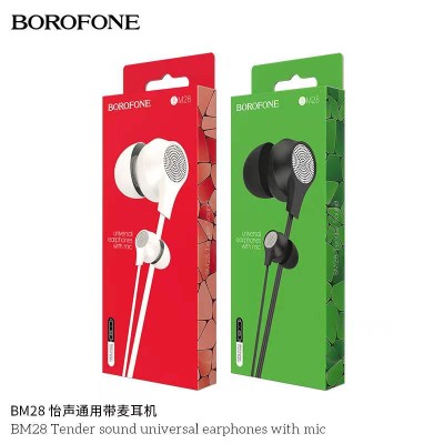 Borofone Bm28 Auriculares Universales Con Micrófono Tiernas