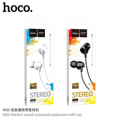 Hoco M60 Auriculares Universales De Sonido Perfecto Con Micrófono