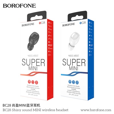 Borofone Bc28 Auriculares Inalámbricos Shiny Sound Mini