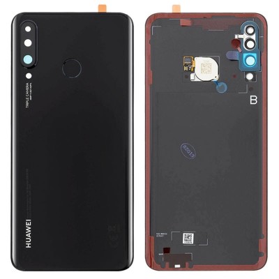 Tapa Trasera Para Huawei P30 Lite Negra Con Lente (48Mp)